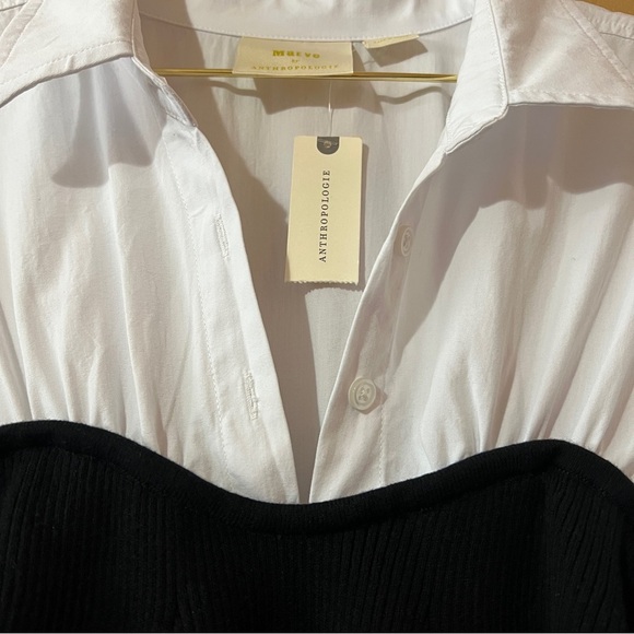 Anthropologie | NWT Maeve Long Sleeve Ruched Tube Twofer Sweater Top Size XL - Picture 7 of 15